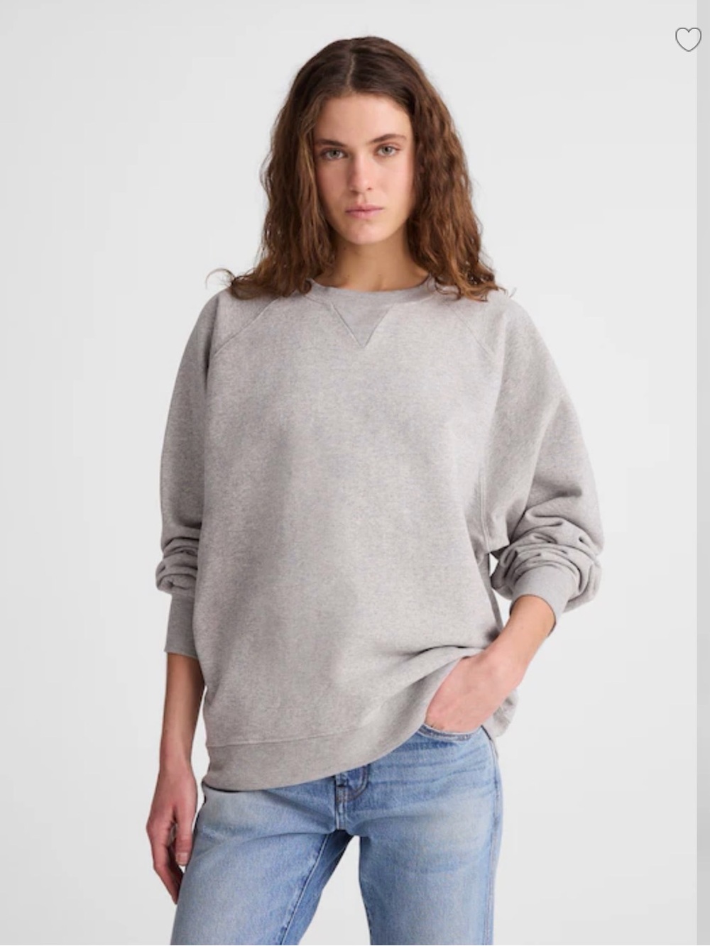 EXCLUSIVE Madewell x Benjamin Talley Smith The Belleview Oversized‎ Sweatshirt M